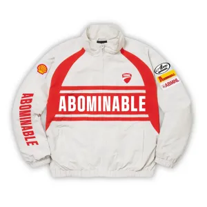 Abominable Hellcat Nylon Jacket - "White"
