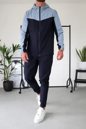 Capo TECHNICAL Track Jacket - Navy / Light Blue