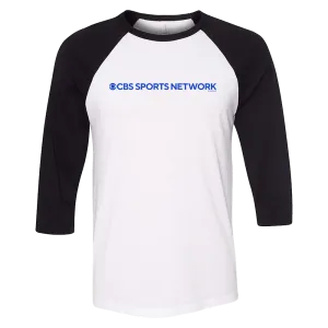 CBS Sports Network Logo 3/4 Sleeve Baseball T-Shirt