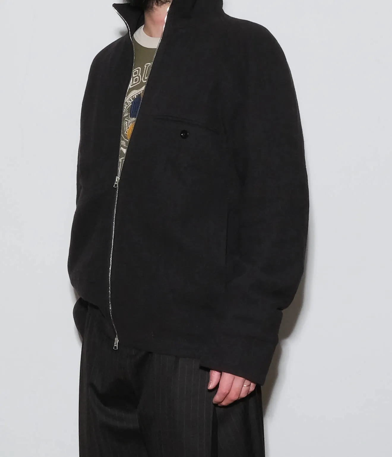Conkers "Military Linen Track" (Charcoal)
