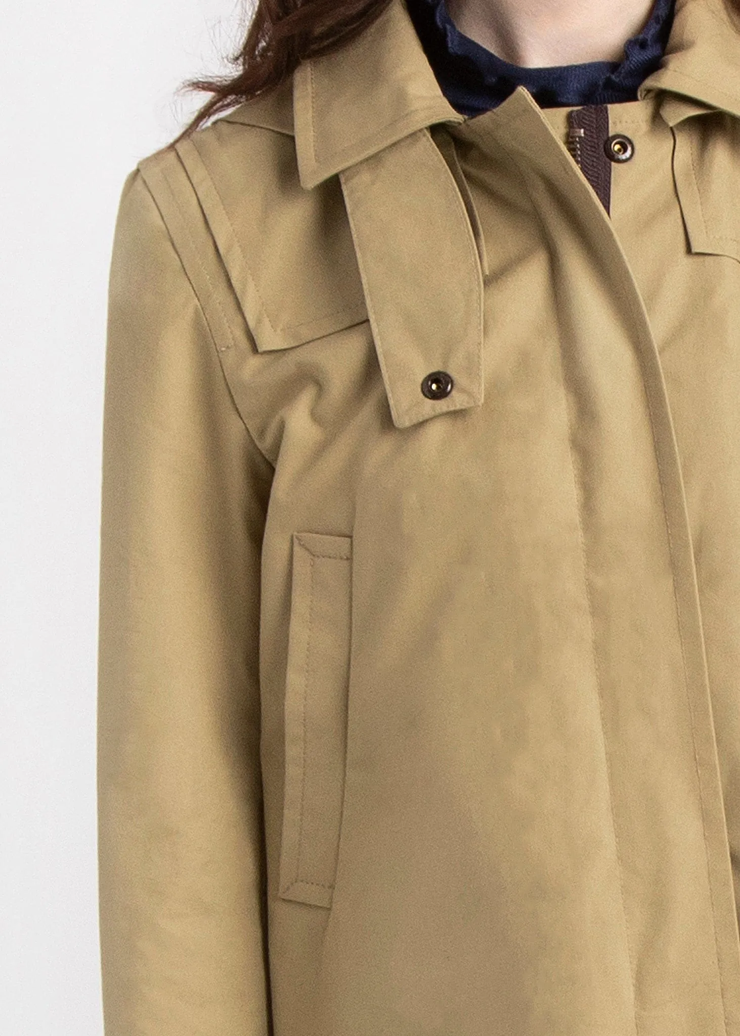 Cotton Blouson Camel