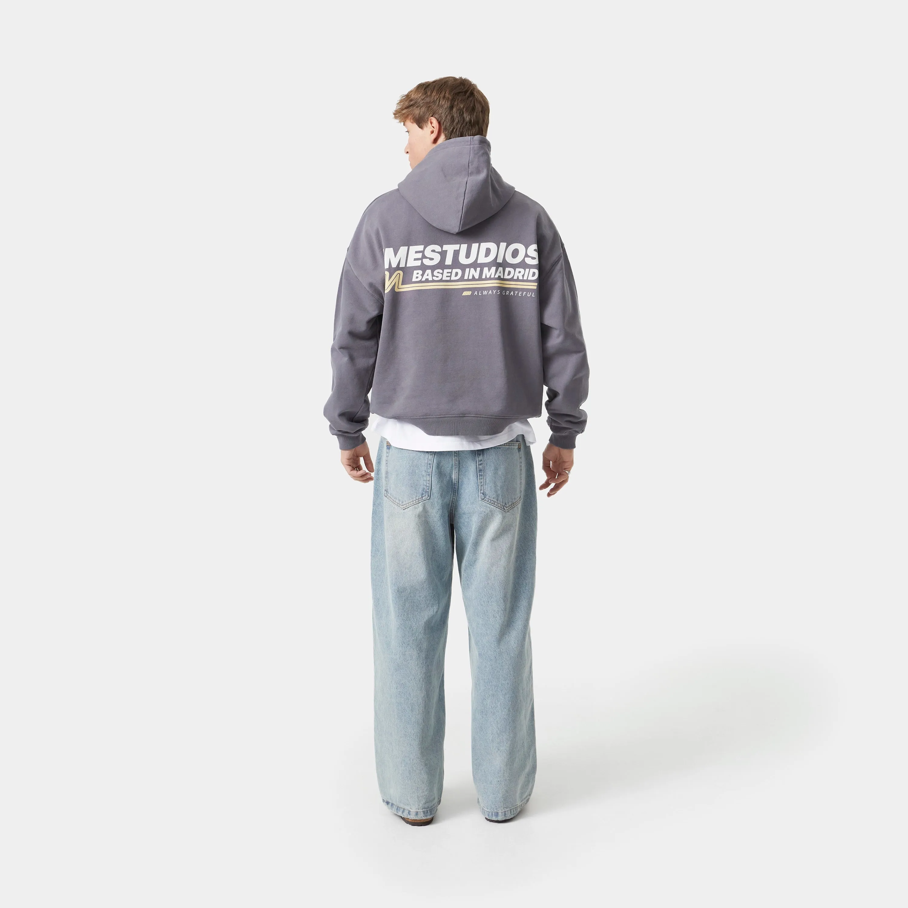 Daily News Deep Sea Oversized Hoodie