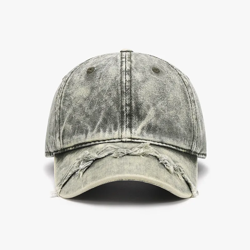 Fringe Cotton Baseball Cap
