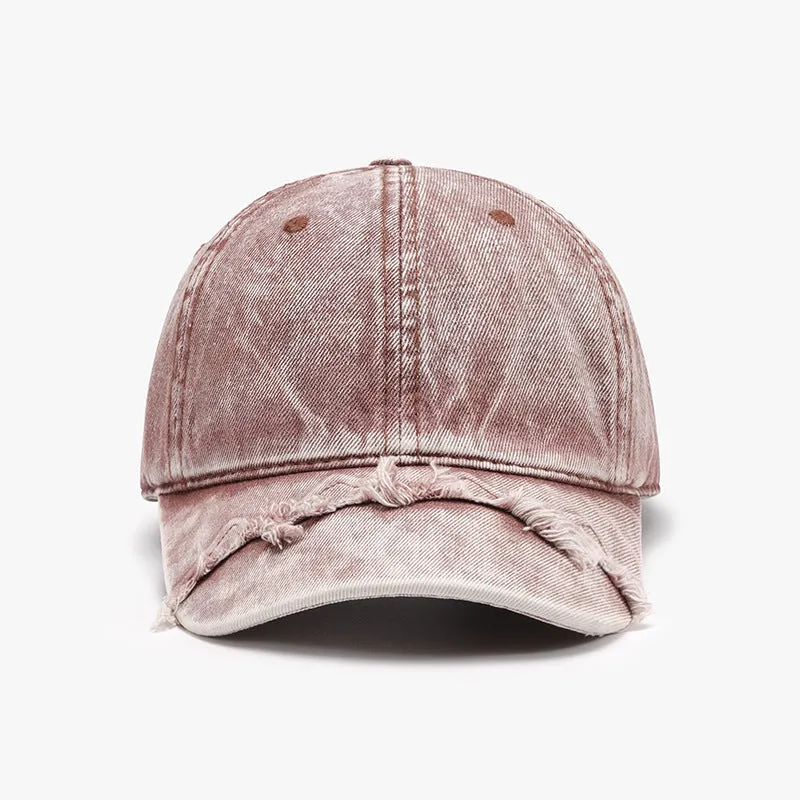 Fringe Cotton Baseball Cap