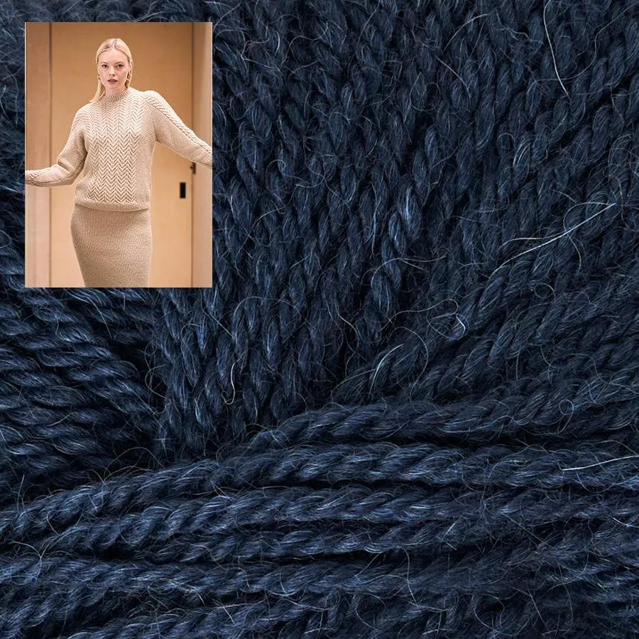 Holme Cabled Pullover Kit