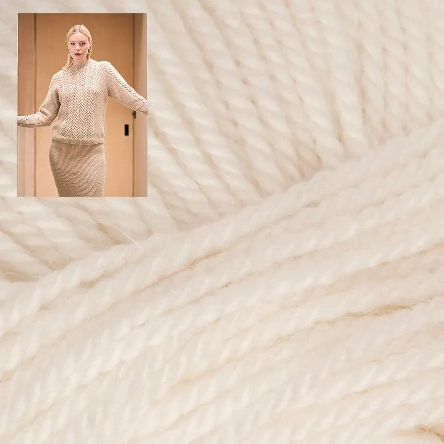 Holme Cabled Pullover Kit