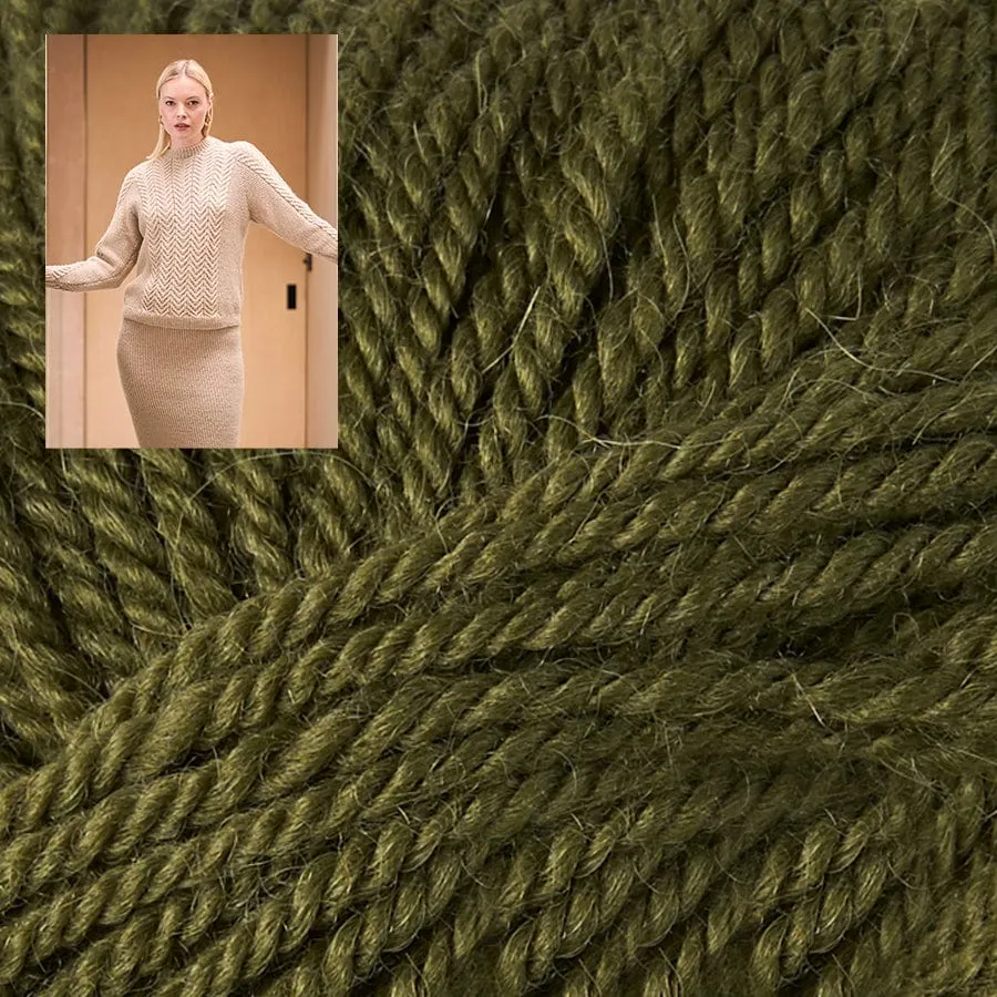 Holme Cabled Pullover Kit