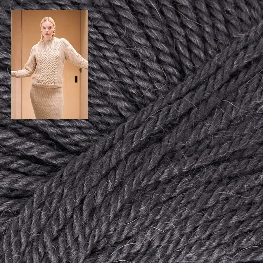 Holme Cabled Pullover Kit