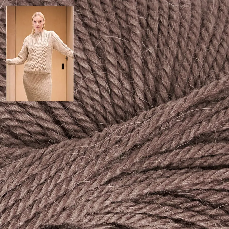 Holme Cabled Pullover Kit