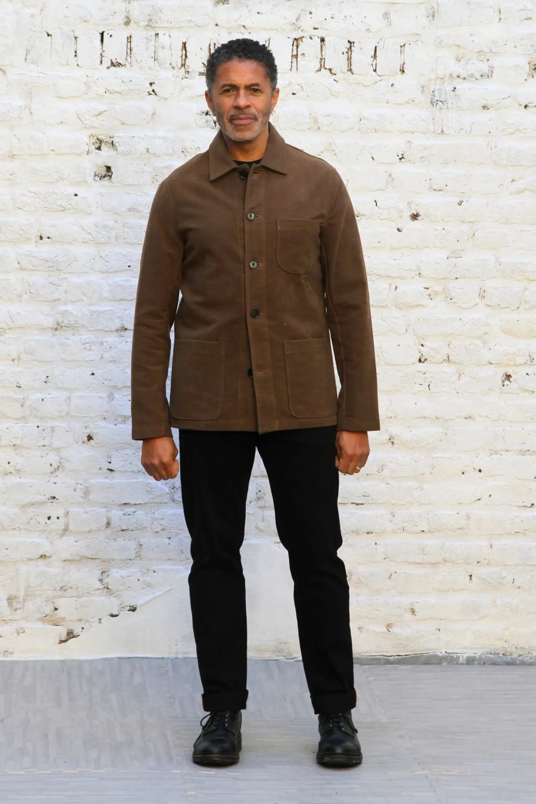 Hosken Jacket  - Camel Moleskin