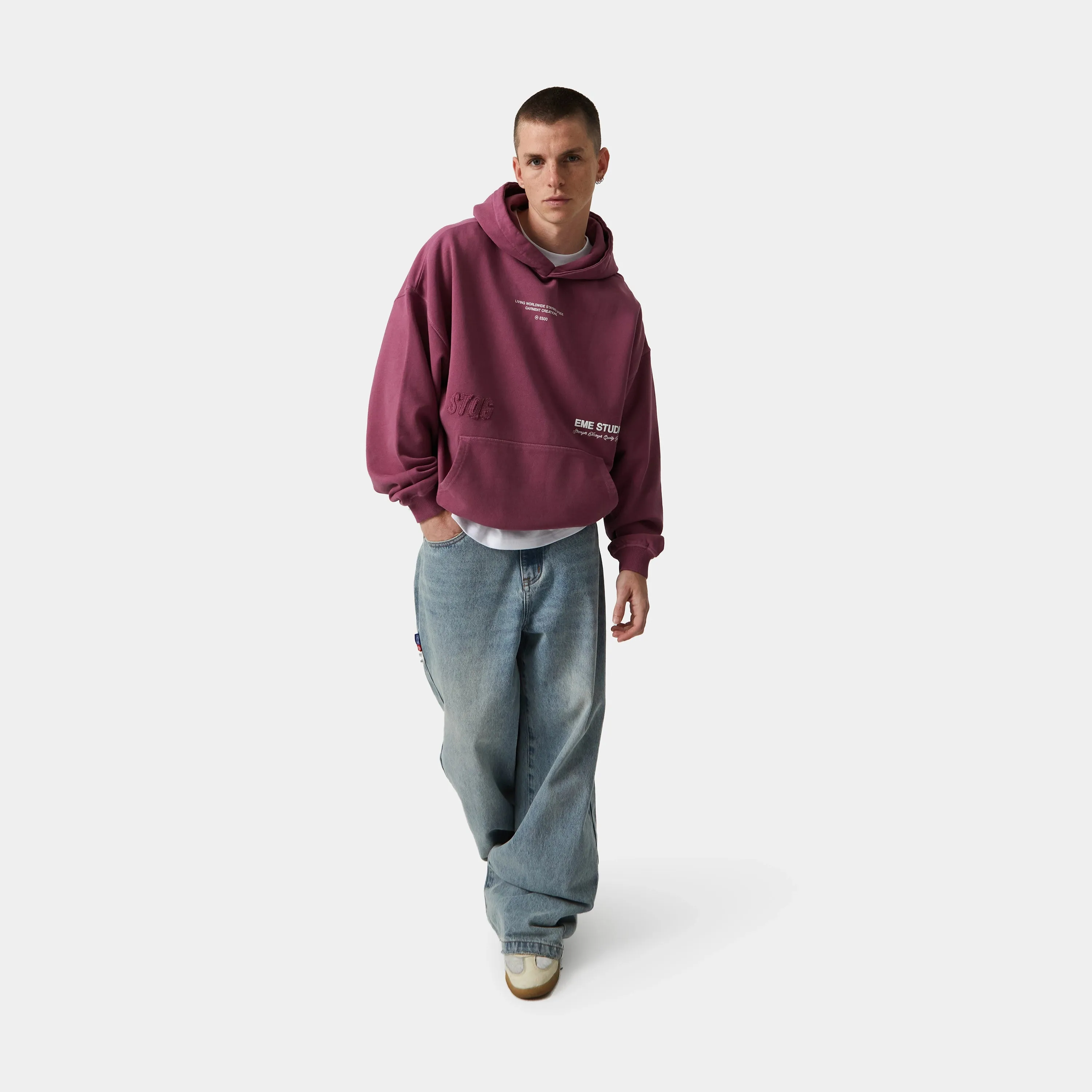Jack Merlot Oversized Hoodie