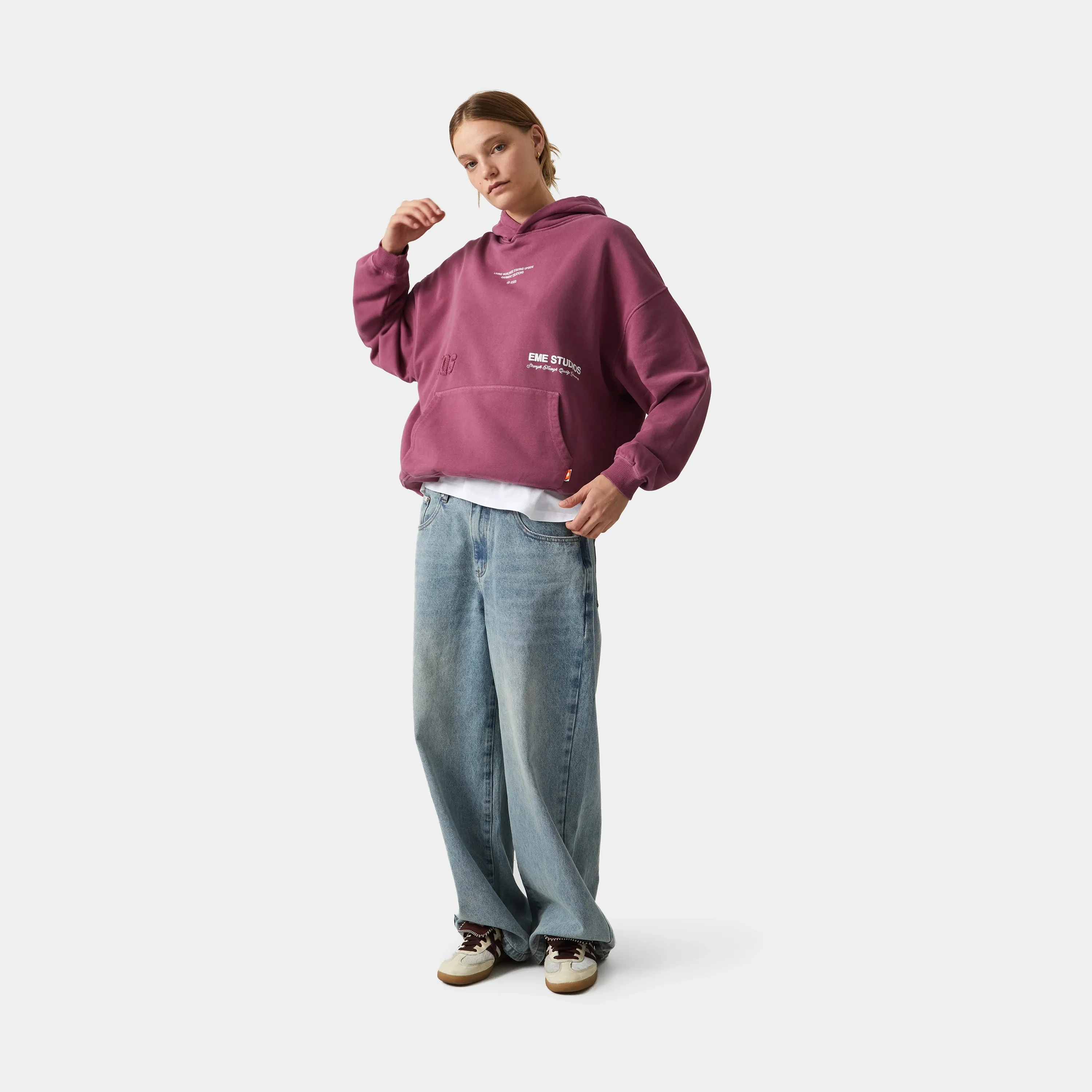 Jack Merlot Oversized Hoodie