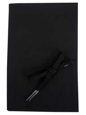 Japanese Kimono Silk Obiage&Obijime 2items Set- Black Formal