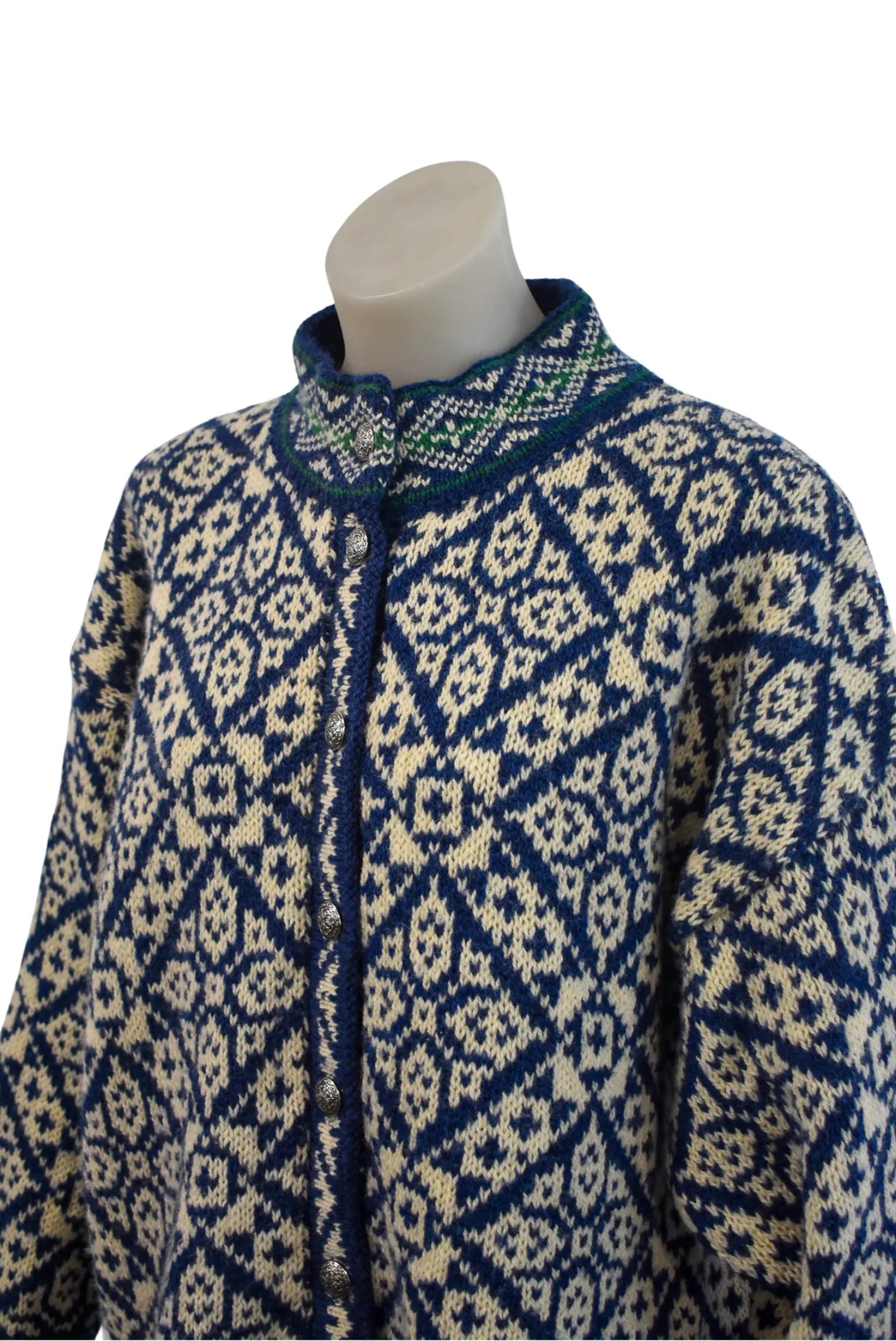L.L.Bean Vintage knit cardigan, XL