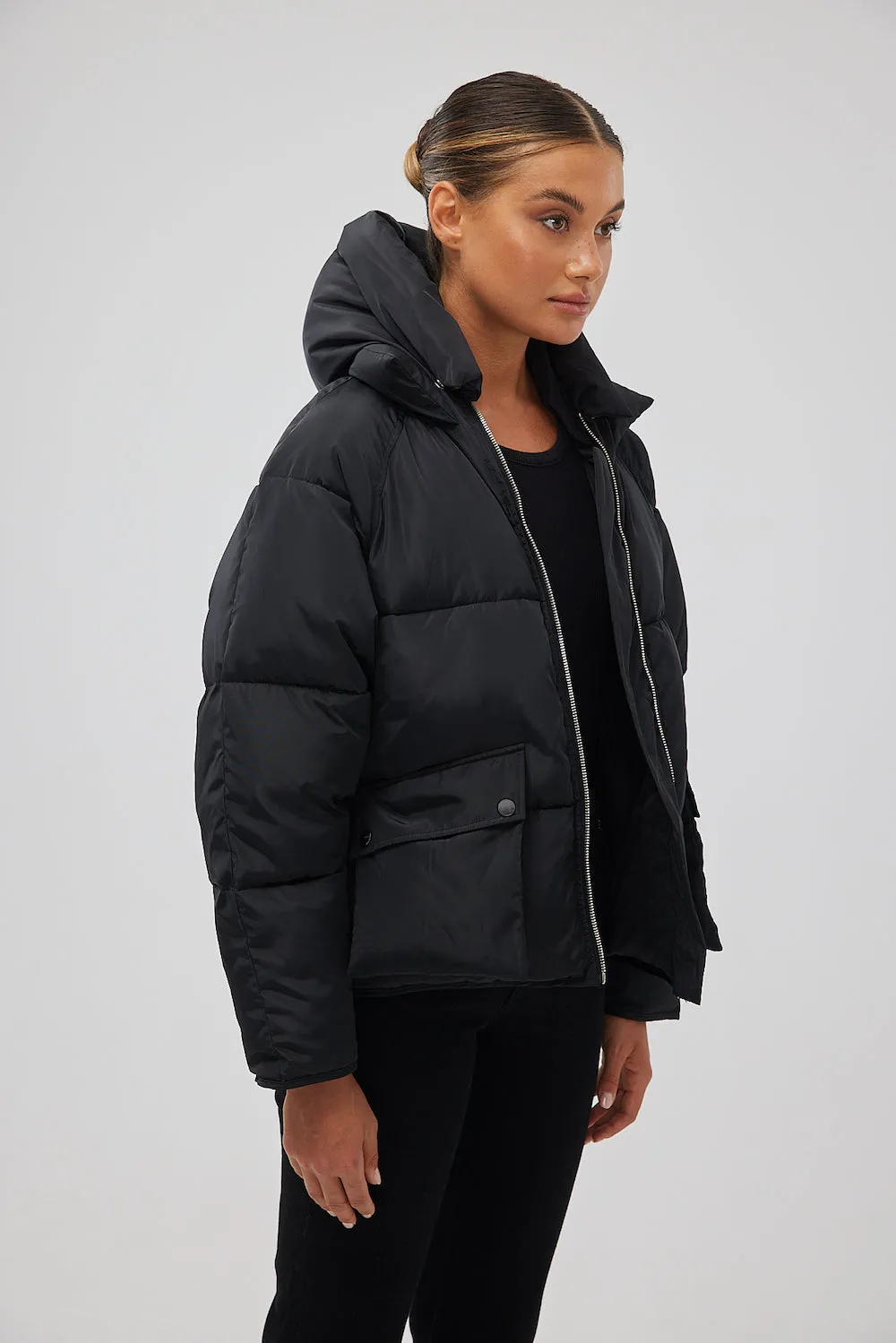 Pluto Puffer Jacket Black