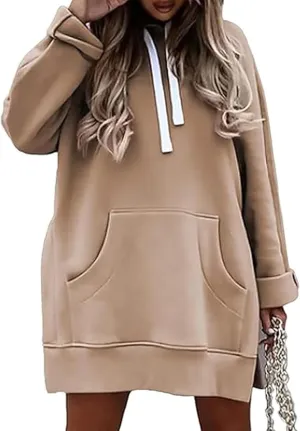 The Warmy Oversized Hoodie Dress Women, Oversized Hoodie Dress for Women, First Ones Oversized Hoodies