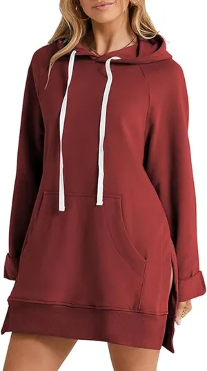 The Warmy Oversized Hoodie Dress Women, Oversized Hoodie Dress for Women, First Ones Oversized Hoodies