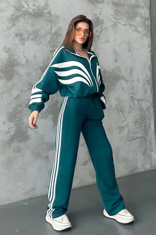 Vida Printed Jogger Set