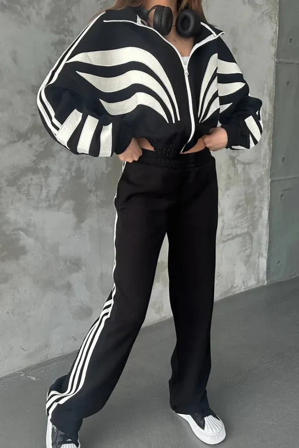 Vida Printed Jogger Set