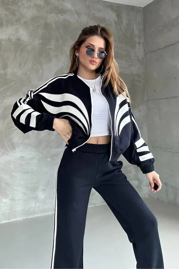 Vida Printed Jogger Set