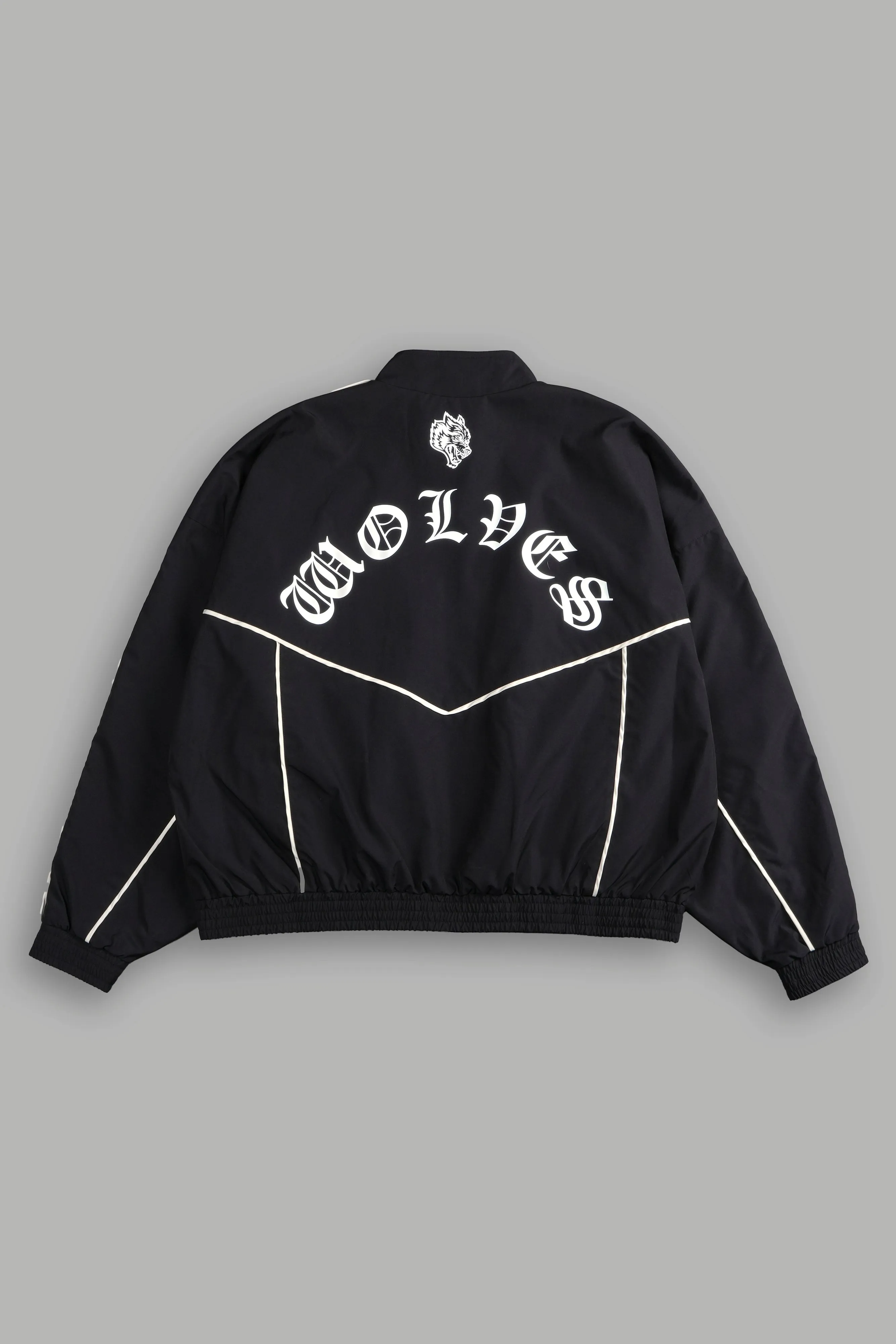 Wolves Quinn Unisex Track Jacket in Black