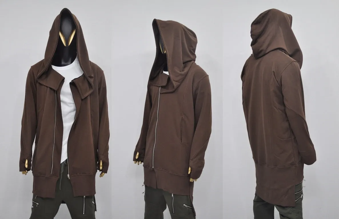 XS-8XL Overlong Oversized Essentials Hood Long Sleeve Hoodie-BB050