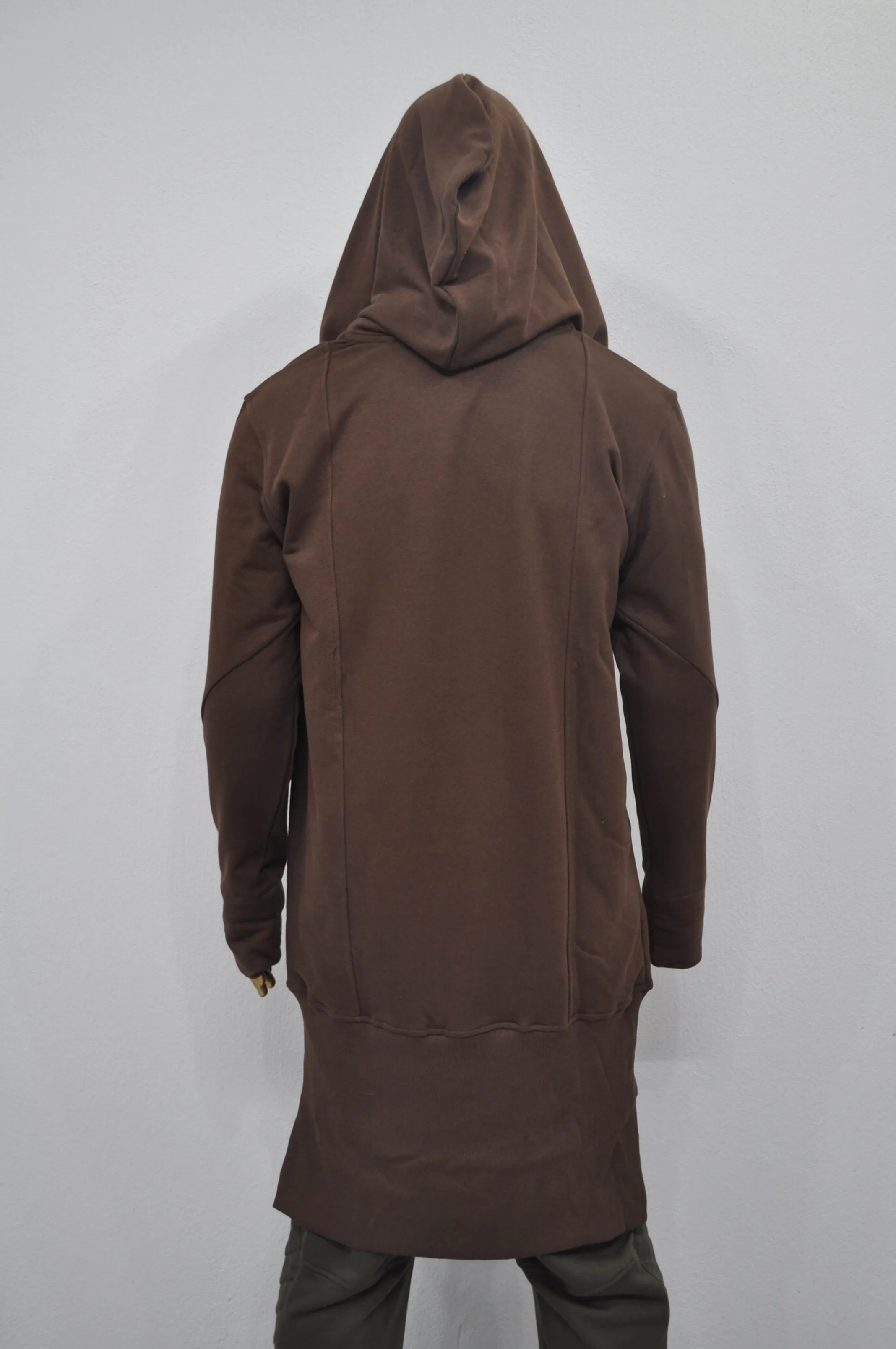 XS-8XL Overlong Oversized Essentials Hood Long Sleeve Hoodie-BB050