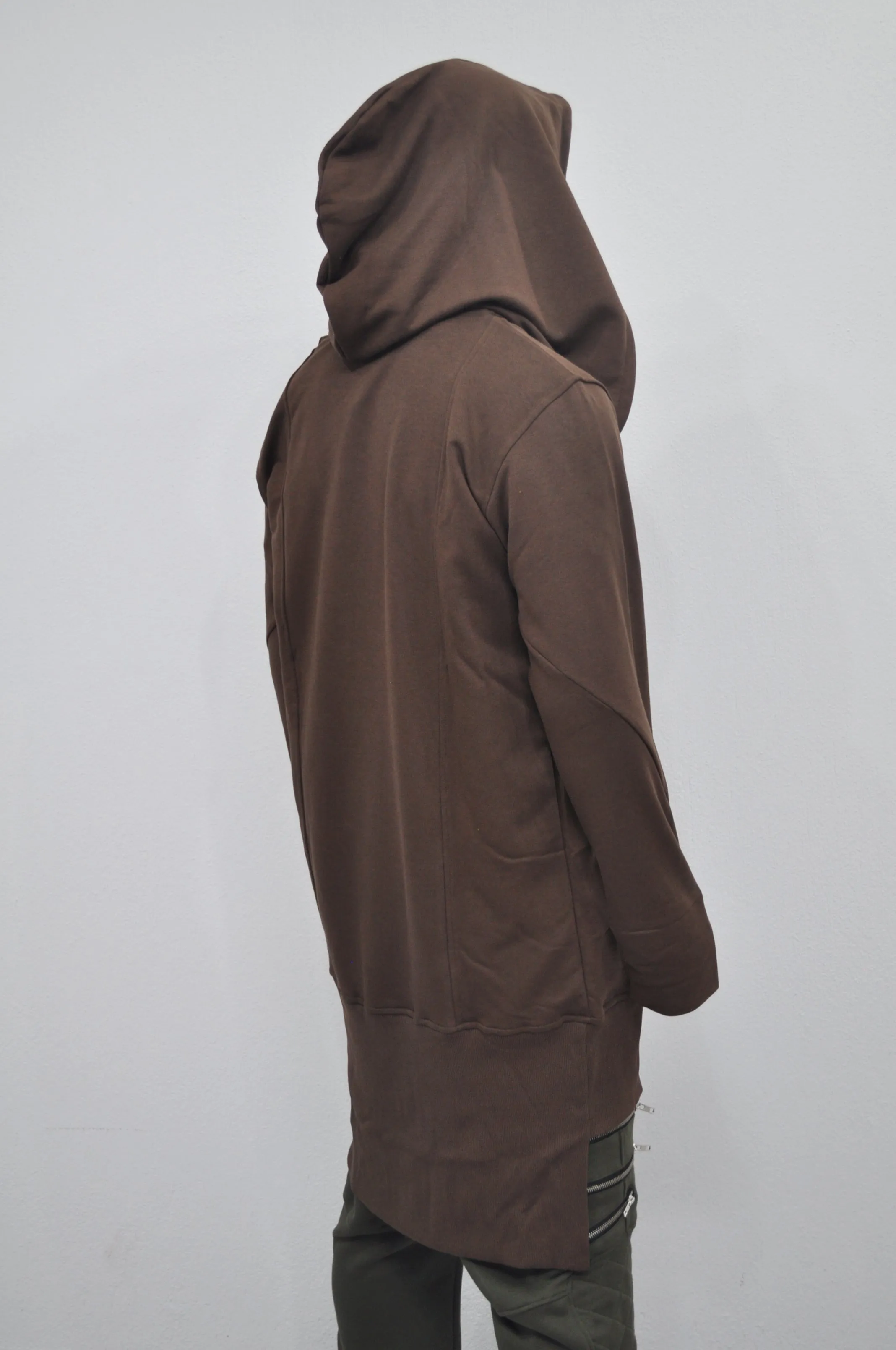 XS-8XL Overlong Oversized Essentials Hood Long Sleeve Hoodie-BB050